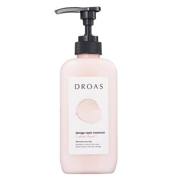 日本DROAS氨基酸弱酸性粘土修復護髮素