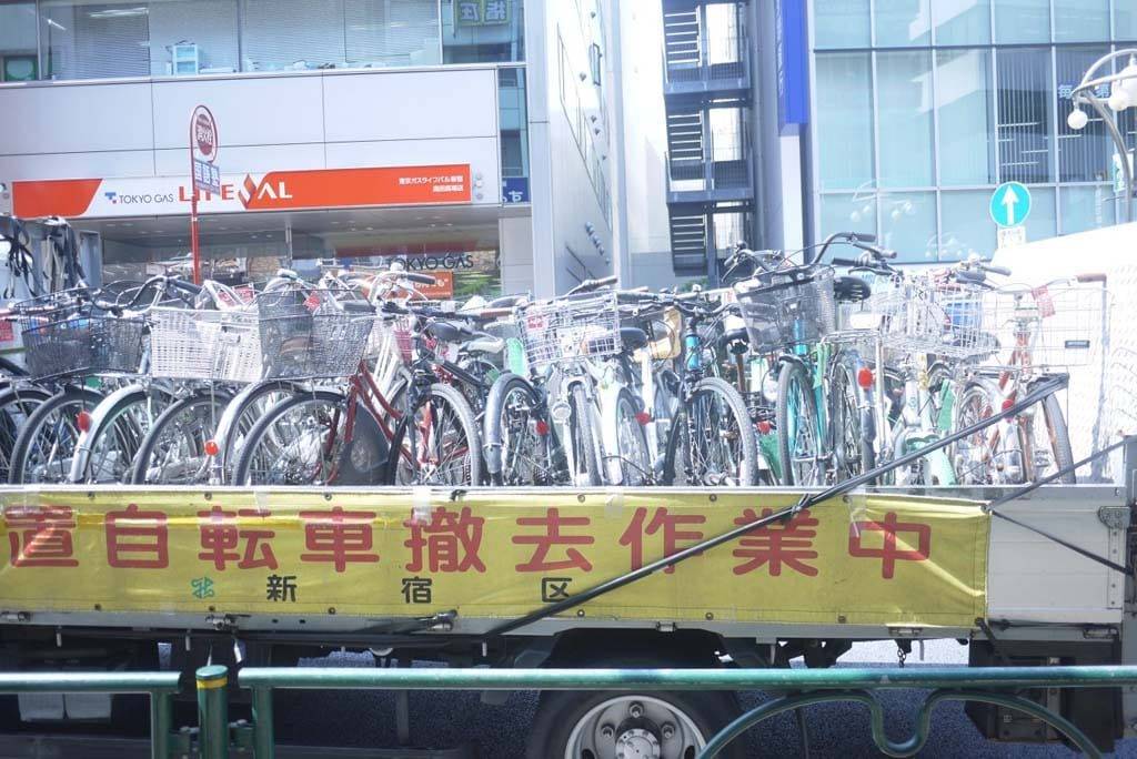 日本文化 平常守規矩的日本人，隨意停腳踏車的違規狀況卻意外的常見。