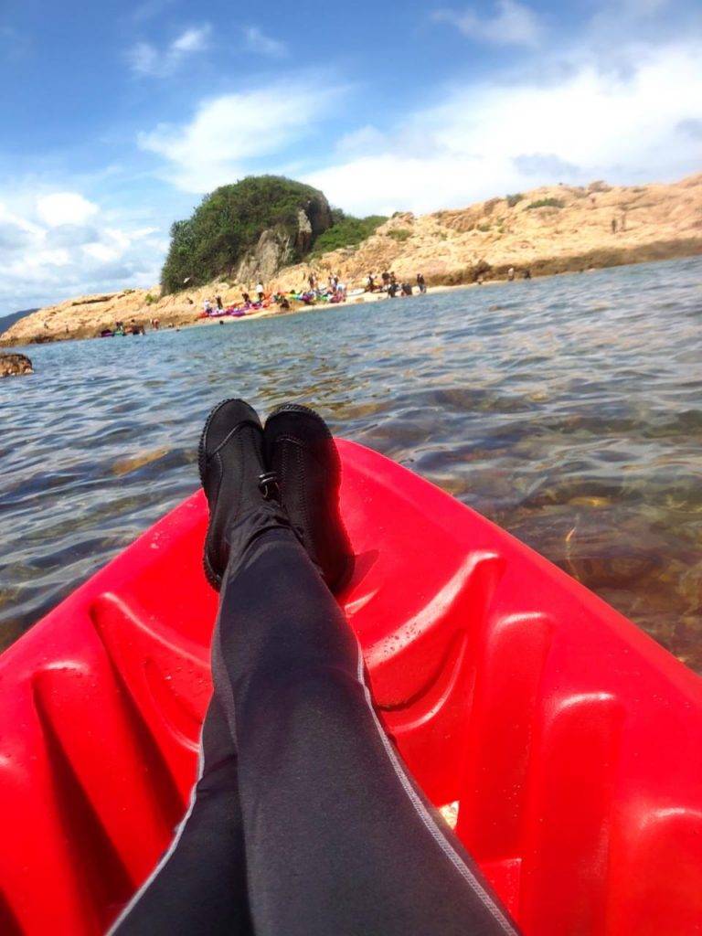 綠蛋島獨木舟 西貢kayak之旅，夏日必到！