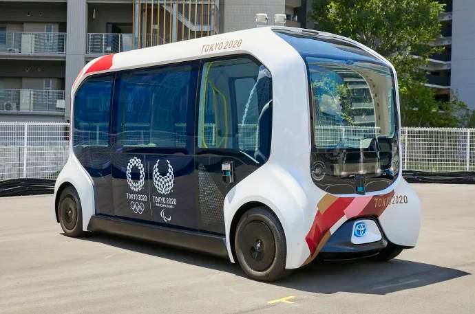 東京奧運2021 東京奧運2021｜奧運選手村有無人駕駛巴士，內部接駁用