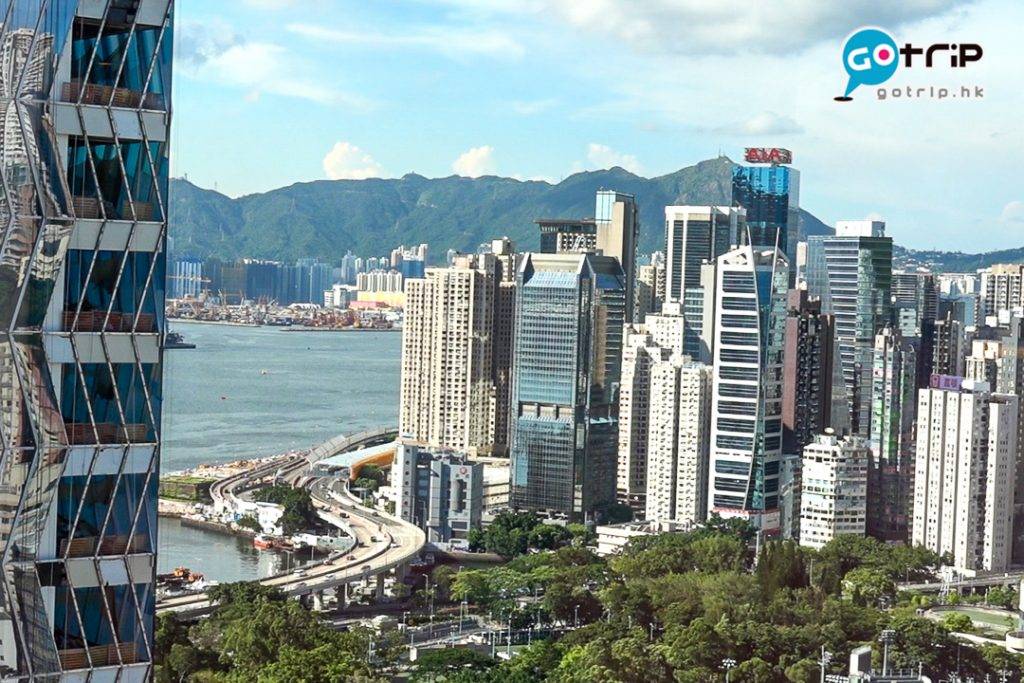 富豪香港酒店 景觀不俗，能夠看見維港海景。