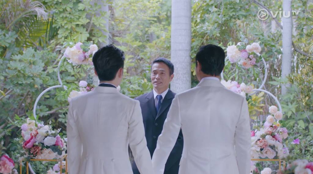 港版《大叔的愛》大結局，講述KK跟田田回港籌備婚禮。（圖片來源：VIuTV）