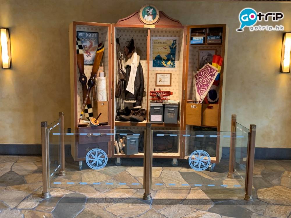 迪士尼探索家度假酒店 酒店展示過千件各地工藝品同珍藏，大家都可以細心欣賞及打卡。
