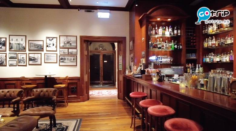 富衛1881公館 賓客可於酒吧The Cell享用迎賓雞尾酒。