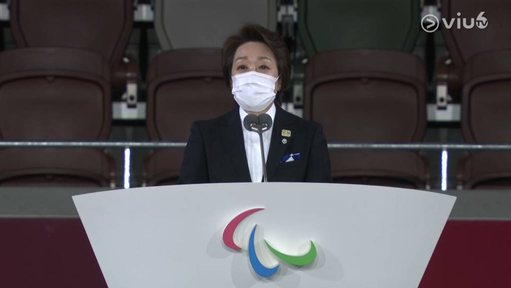 東京殘奧閉幕禮 【東京殘奧閉幕禮】疫情下搞兩場奧運好辛苦，橋本聖子致詞眼濕濕。