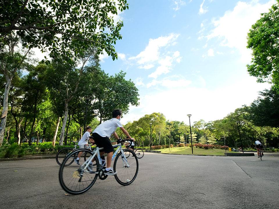 單車公園 必去的單車公園13.屯門湖山遊樂場