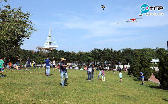 大埔海濱公園放風箏（圖片來源：Gotrip照片庫）