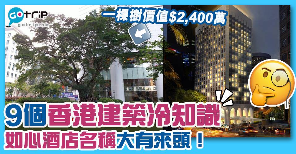 香港建築9件你不知道的事太古廣場擁全球最貴樹木大埔舊墟遊樂場竟有時鐘功能 Gotrip Hk