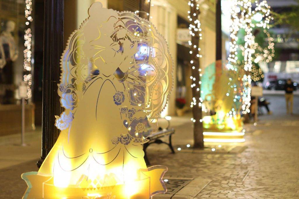 聖誕燈飾2021｜2. 利東街「Shine Like a Princess」（圖片來源：Facebook@leetungavenue ）