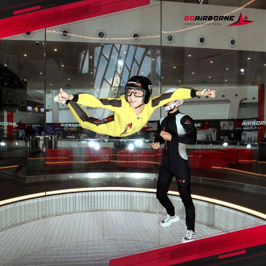 澳門酒店2022 澳門葡京人設有室內跳傘以及高空飛索。