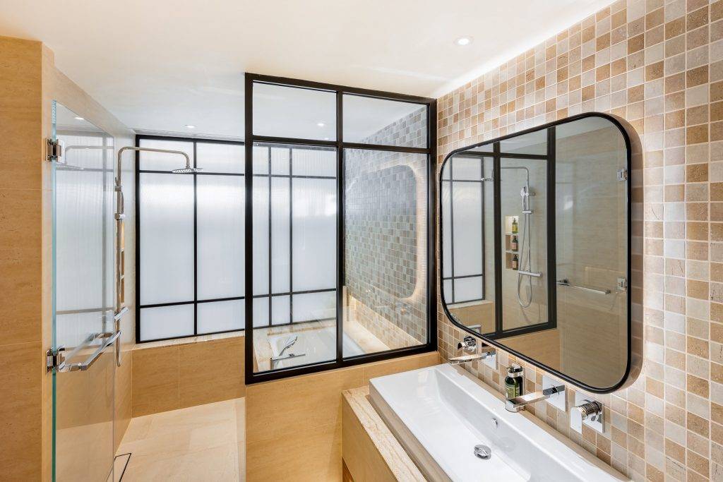 澳門酒店2022 浴室同樣簡潔明亮。