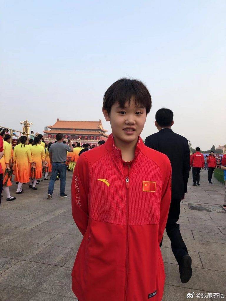 朱易 跳水金牌選手張家齊獲保送北京體育大學。