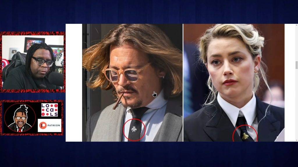 Johnny Depp Amber Heard疑似狂抄Johnny Depp上庭造型