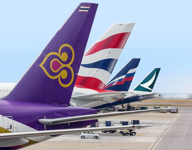 航空業表示已取消多班來往香港航班
