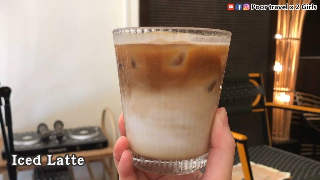 cafe Iced Latte。