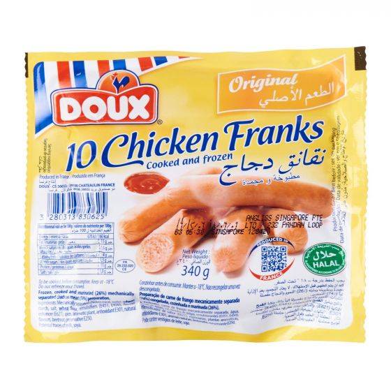 消委會香腸 DOUX Chicken Franks – Original