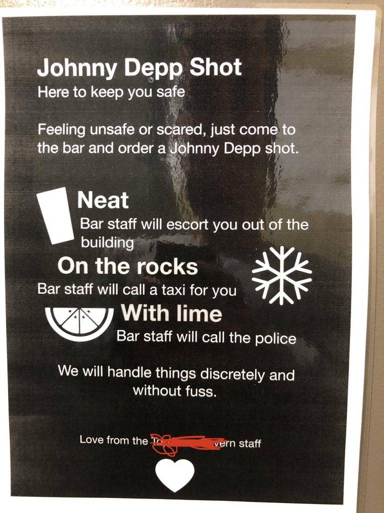Johnny Depp 「Johnny Depp shot」飲品