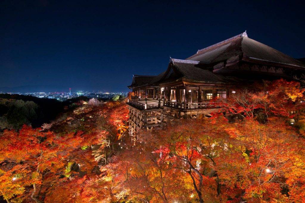 日本京都紅葉 日本紅葉 清水舞台維修後重開，大家可以重遊這個經典景點了！