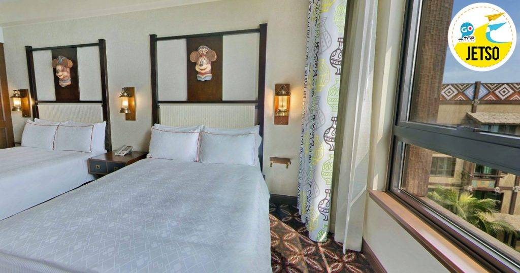 迪士尼Staycation優惠 迪士尼探索家度假酒店海景客房。