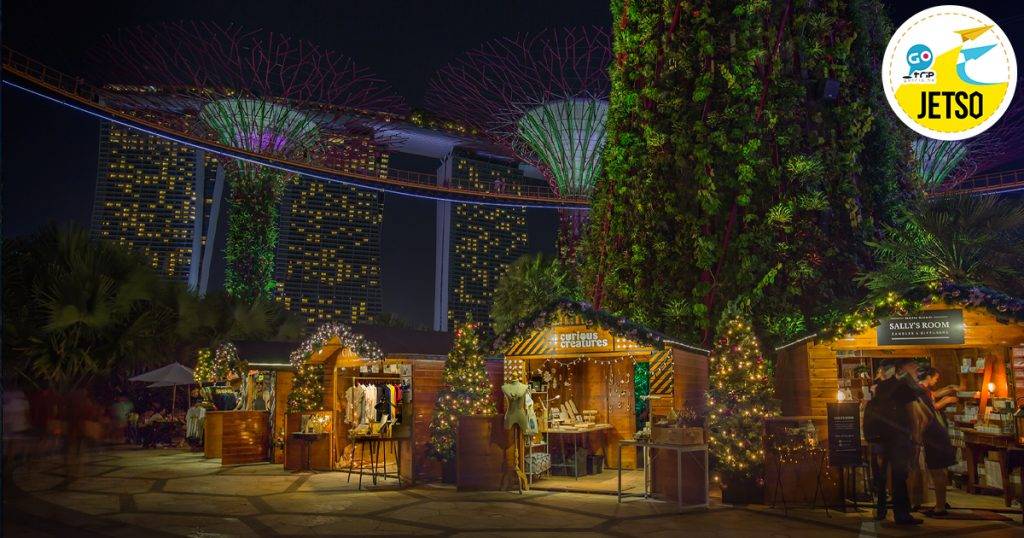 Mistletoe Alley設有節日小屋，出售獨一無二的禮物——使其成為完美的聖誕購物站。