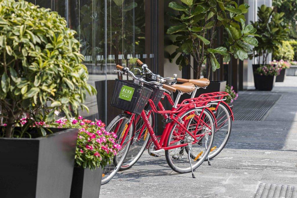 帝逸酒店 仲可以借用酒店提供嘅單車，喺河畔景色下探索鄰近景點同埋單車徑。