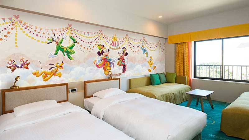 東京迪士尼40週年慶 東京迪士尼 40週年 東京迪士尼樂祥酒店探索館40週年期間限定主題房間