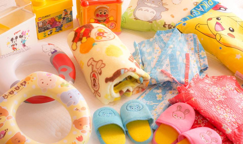 大阪 心齋橋 同時帶小朋友一同入住的家長亦可以幫小朋友向前台借玩具、兒童用品、嬰兒車等