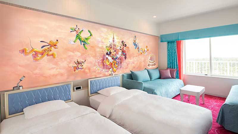 東京迪士尼40週年慶 東京迪士尼 40週年 東京迪士尼樂祥酒店心願館40週年期間限定主題房間