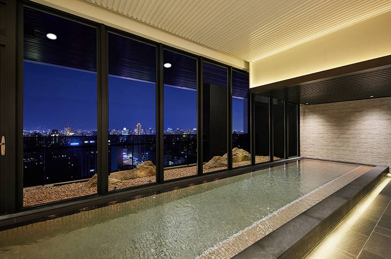 台北酒店 頂層設有日式大浴場。