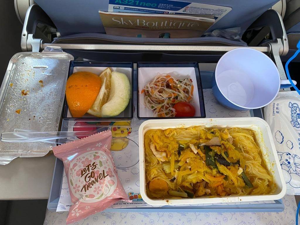 航空公司比較 中華航空 中華航空的飛機餐
