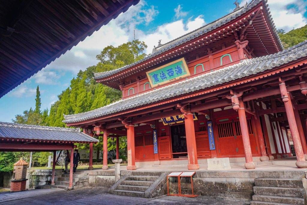 長崎景點 長崎縣 1629年時由來日的唐僧所創建的崇福寺。
