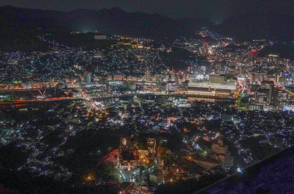 長崎景點 長崎縣 稻佐山夜景被選為世界新三大夜景。