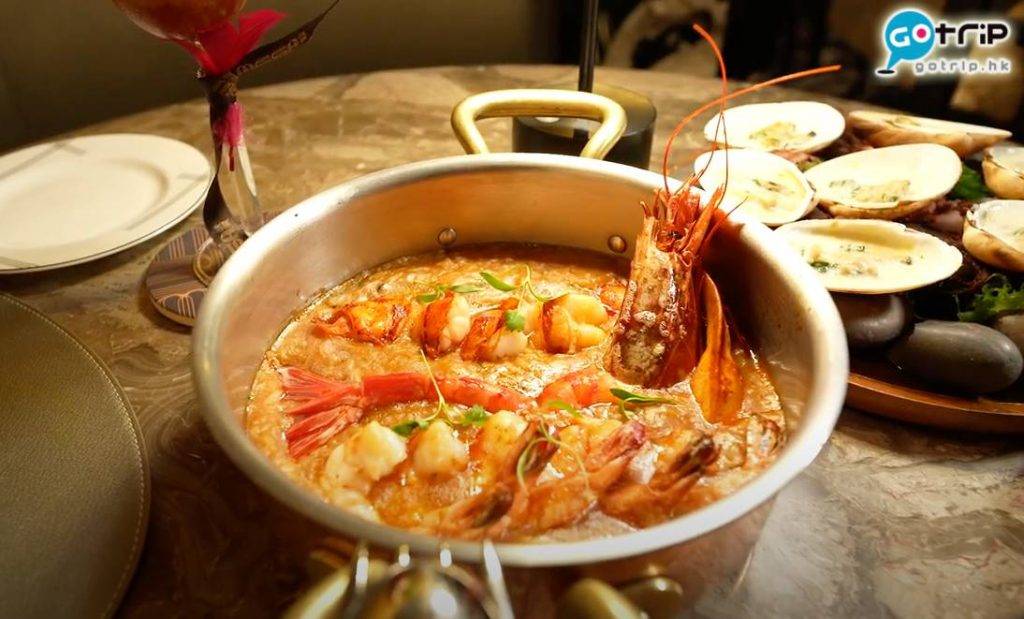 澳門美食 餐廳推介 葡式海鮮飯非常足料。