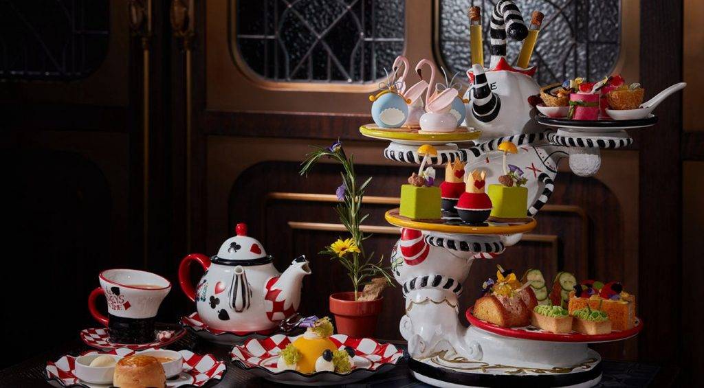 澳門美食 餐廳推介 以愛麗絲夢遊仙境為主題的奇幻仙境下午茶。