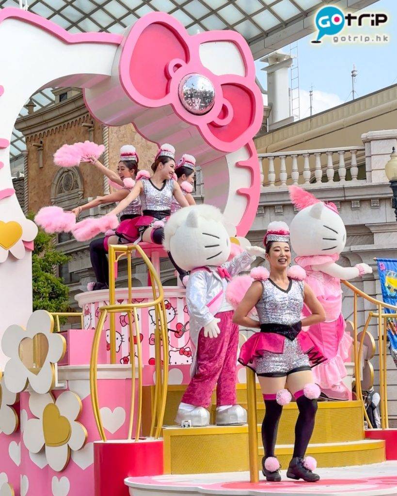 USJ Hello Kitty花車。