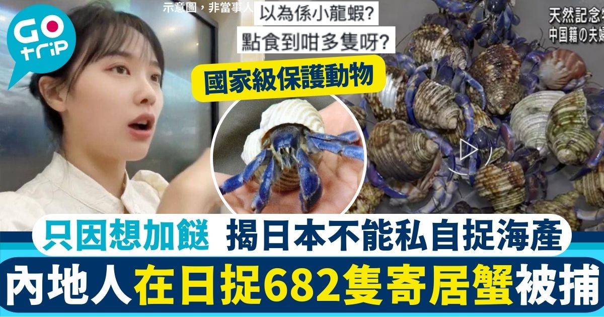 大媽遊日挖蠔 掉蠔殼