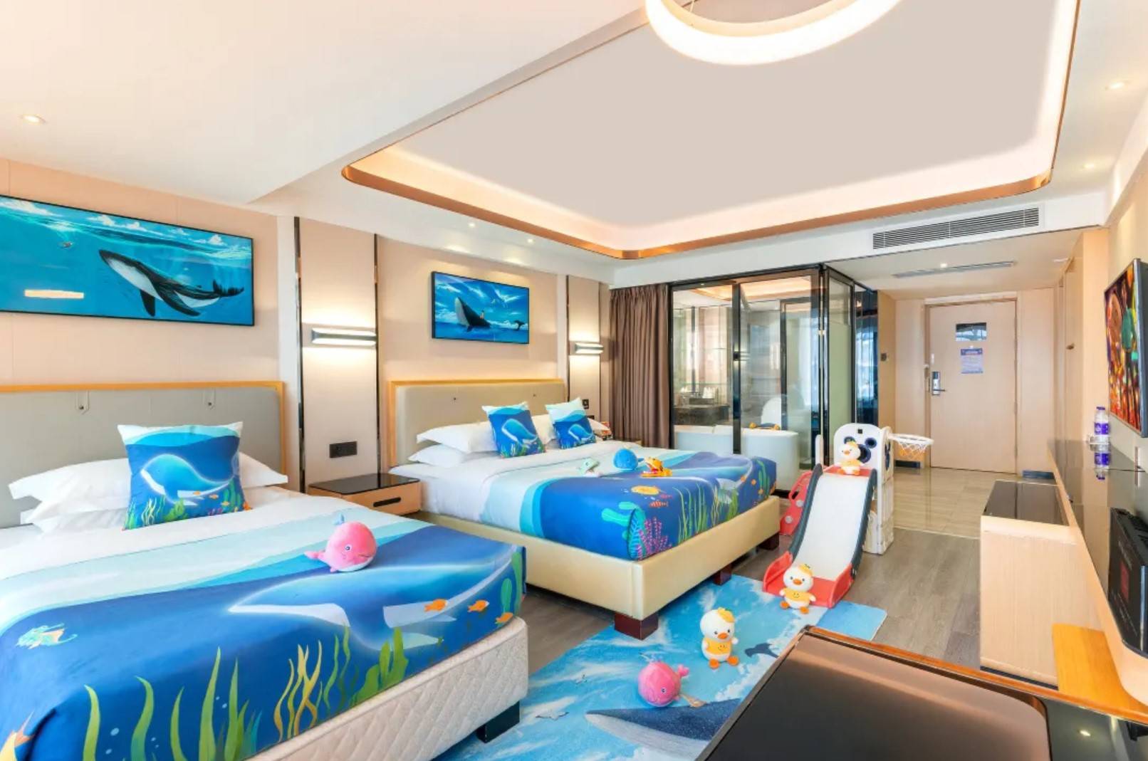 珠海酒店 酒店設有多種主題房，更附有親子友善設備