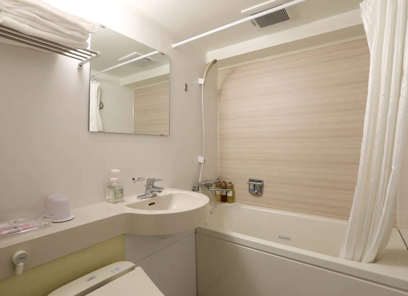 京都酒店 廁所與一般商務酒店設備相約