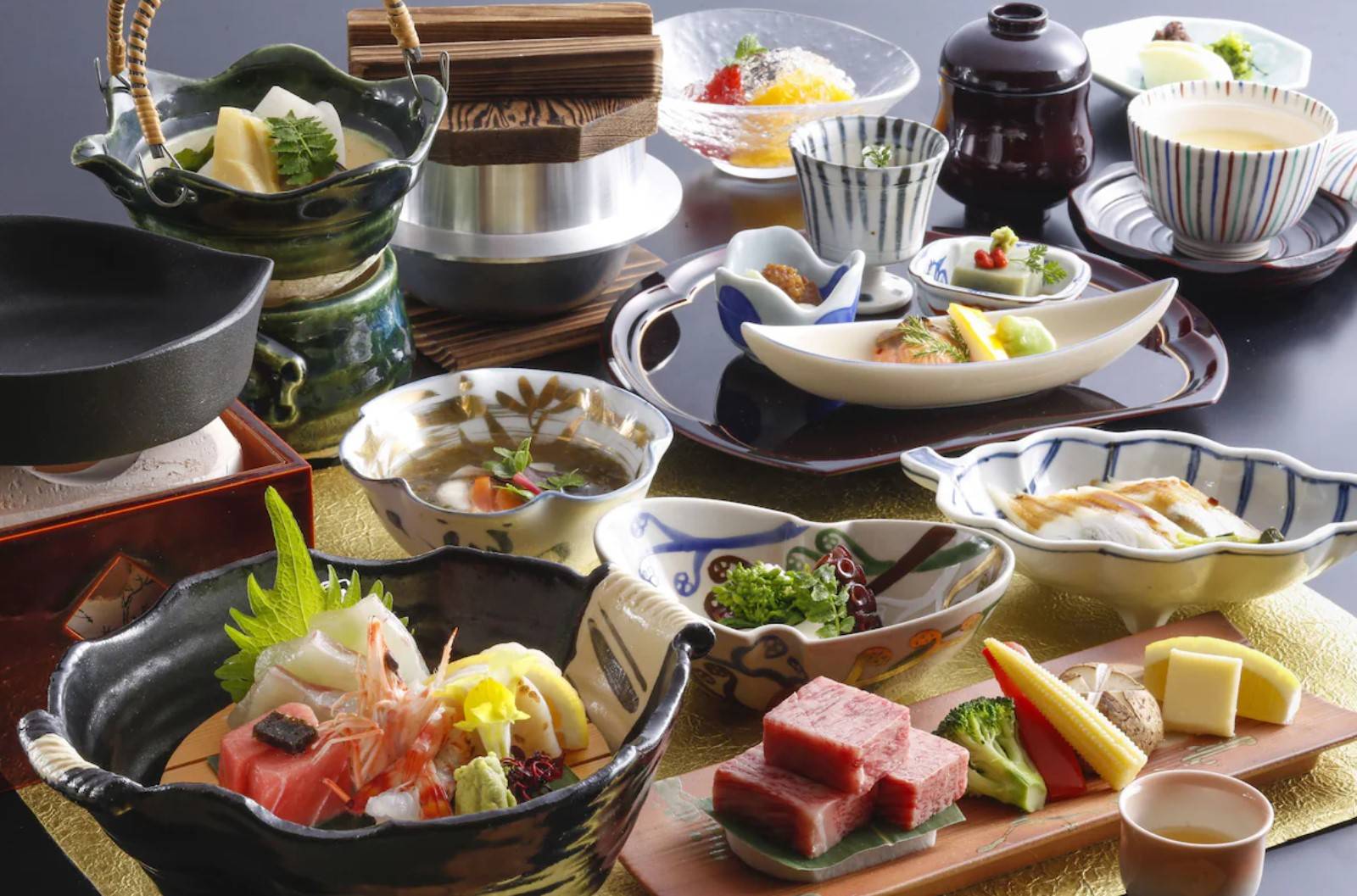 有馬溫泉酒店 住客可在房內享有神戶和牛懷石料理晚餐
