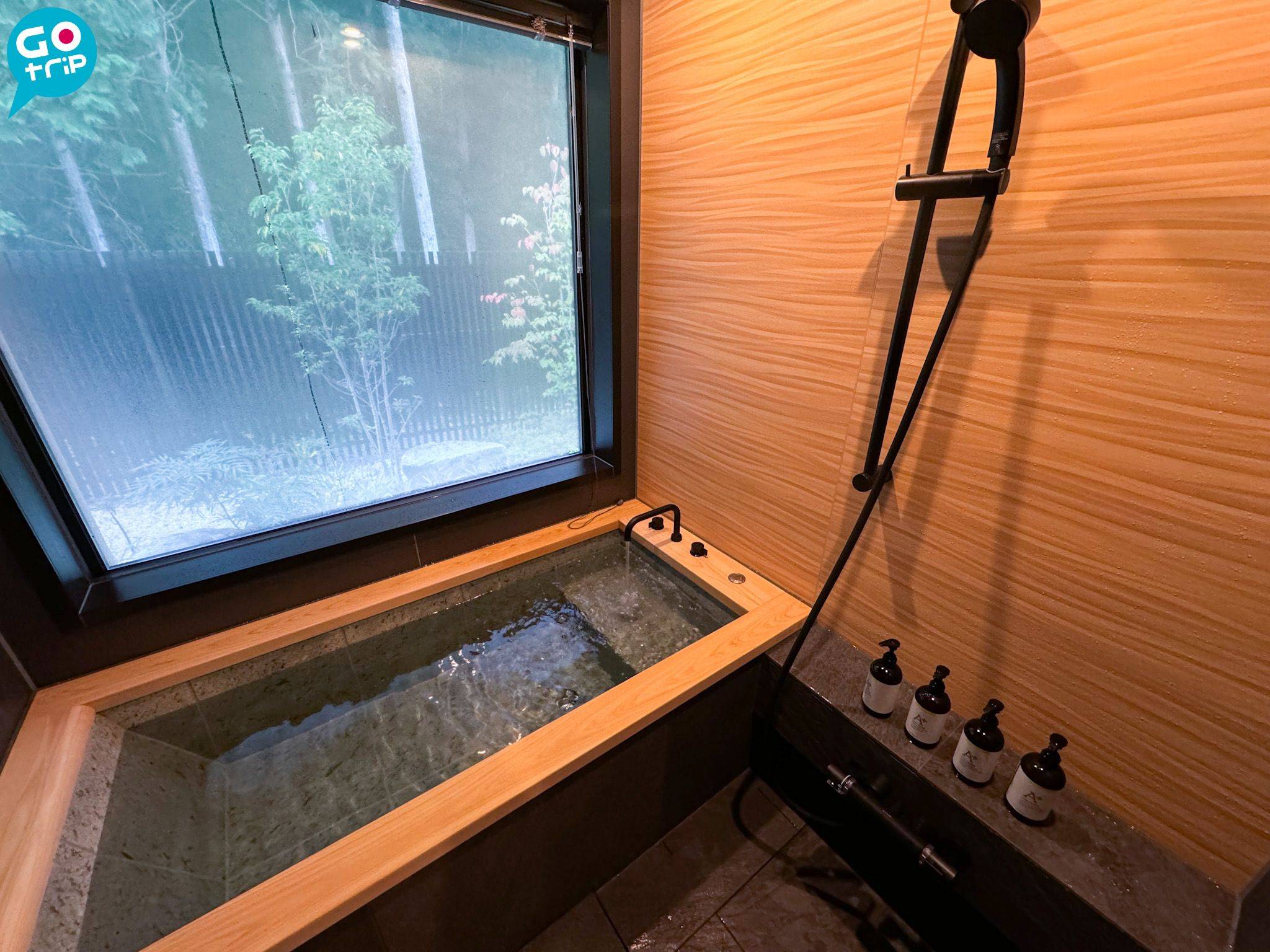 名古屋自由行 部分房型提供室內風呂。