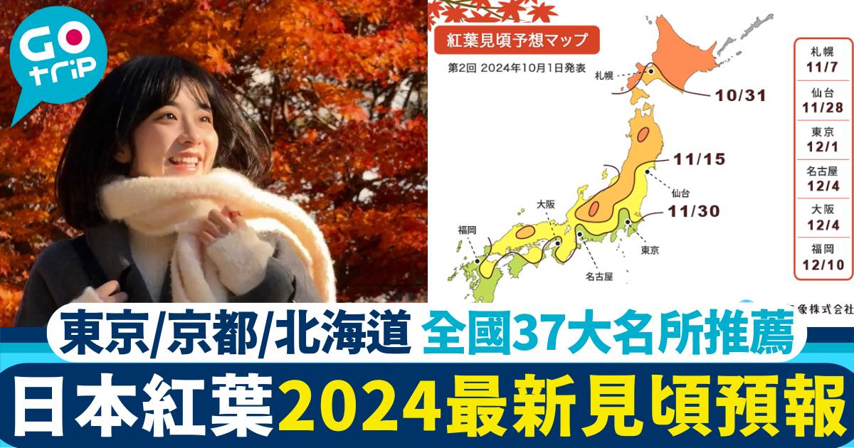 日本紅葉2024