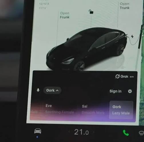 tesla 人工智能 (圖片來源:互聯網)