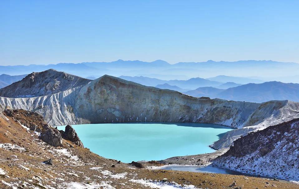 日本火山 旅遊安全 (圖片來源:草津町網頁)