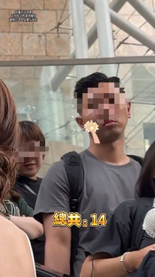 朗豪坊 社會實驗 (圖片來源:Threads)