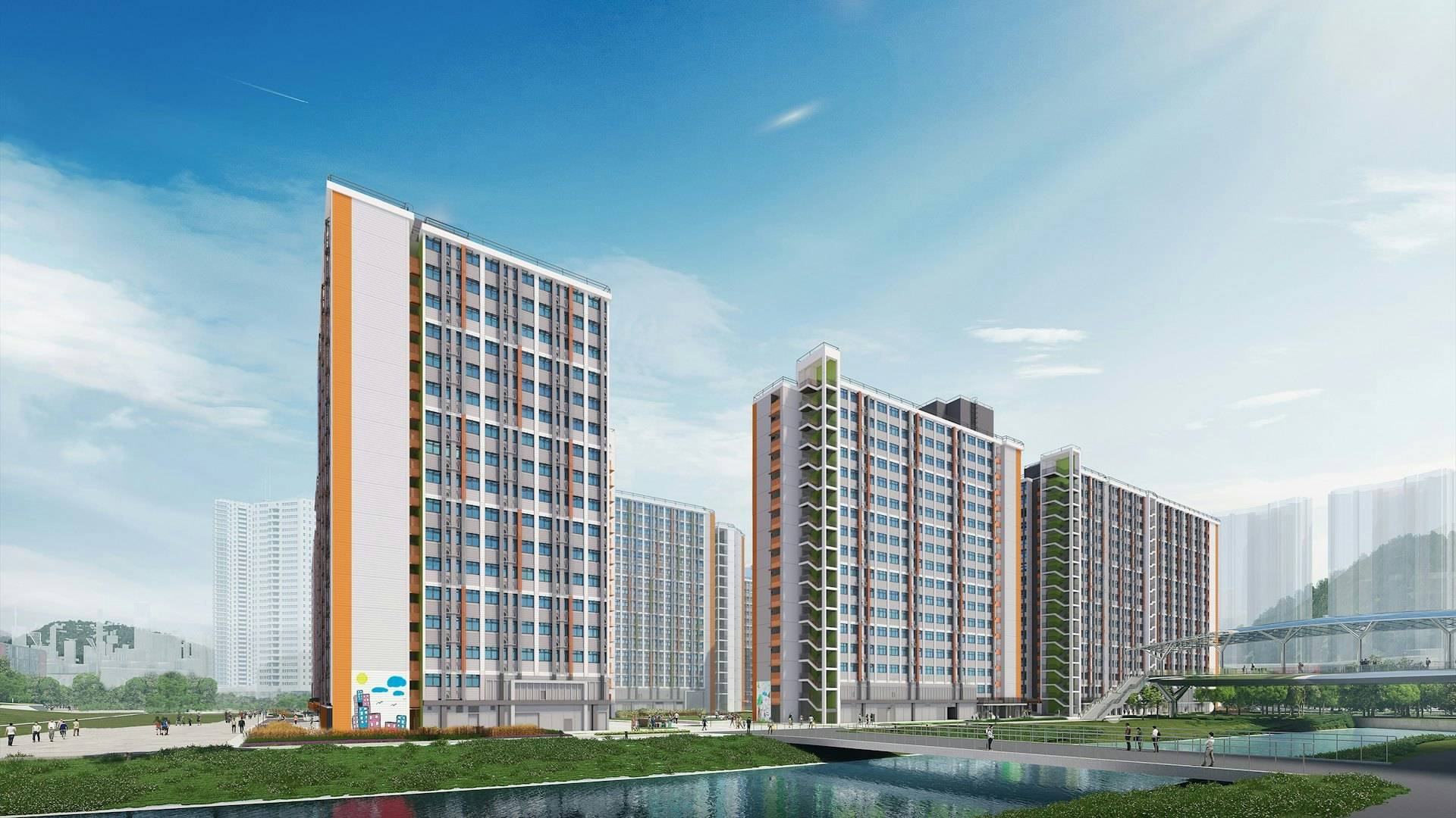 啟德簡約公屋 公屋申請 (圖片來源:啟德簡約公屋構想圖)