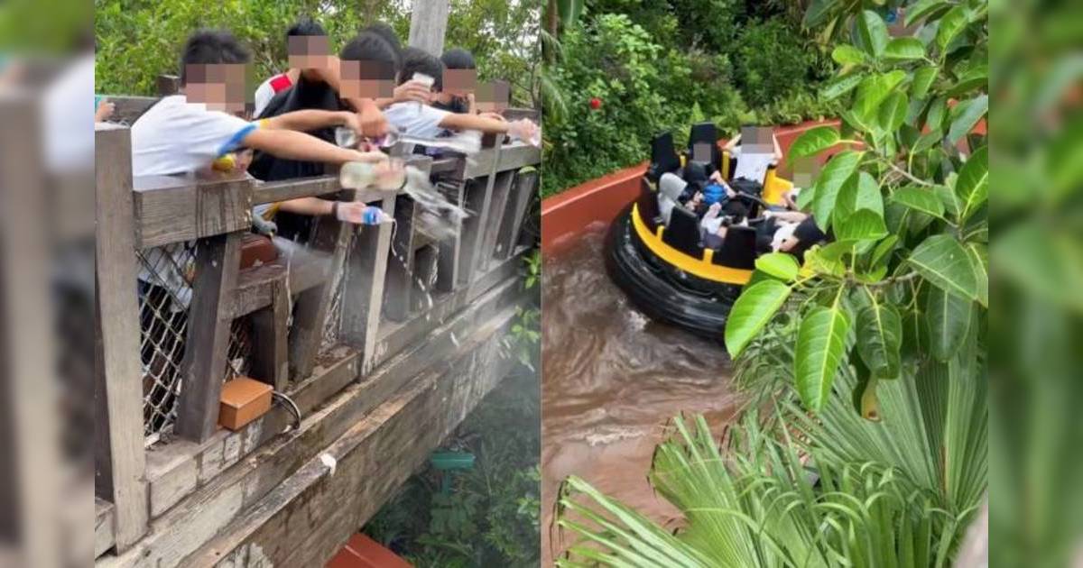 海洋公園 學生惡作劇