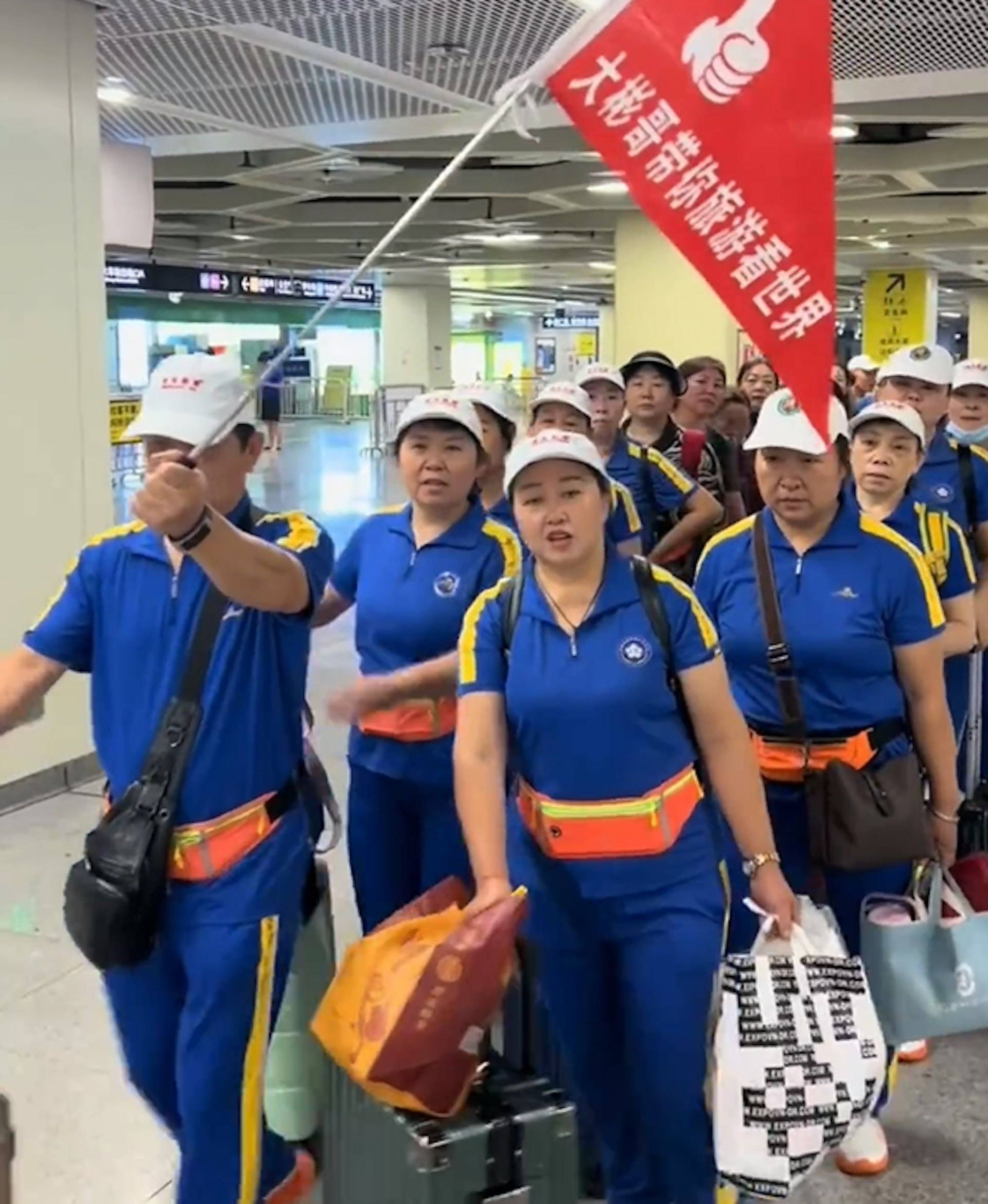 暴走團 內地遊客 (圖片來源:影片截圖)