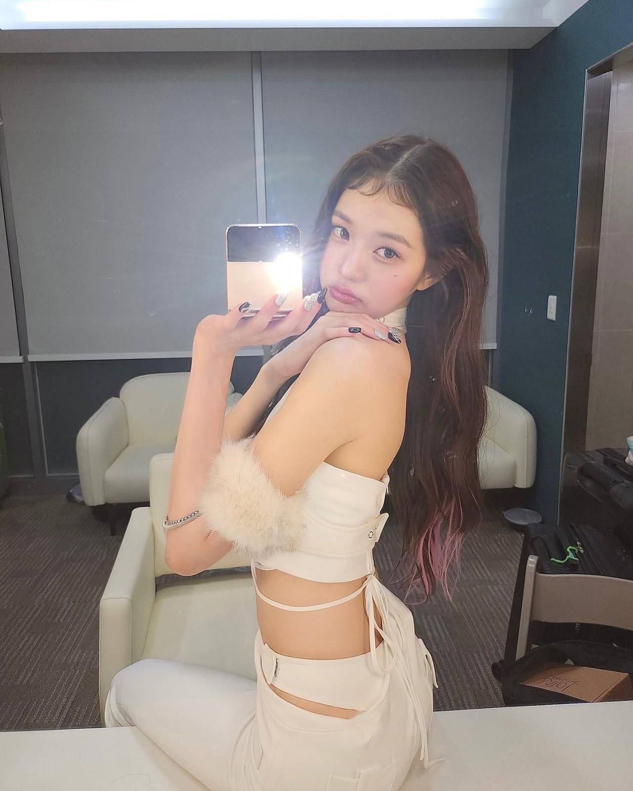 張員瑛 ive (圖片來源:IG@for_everyoung10)