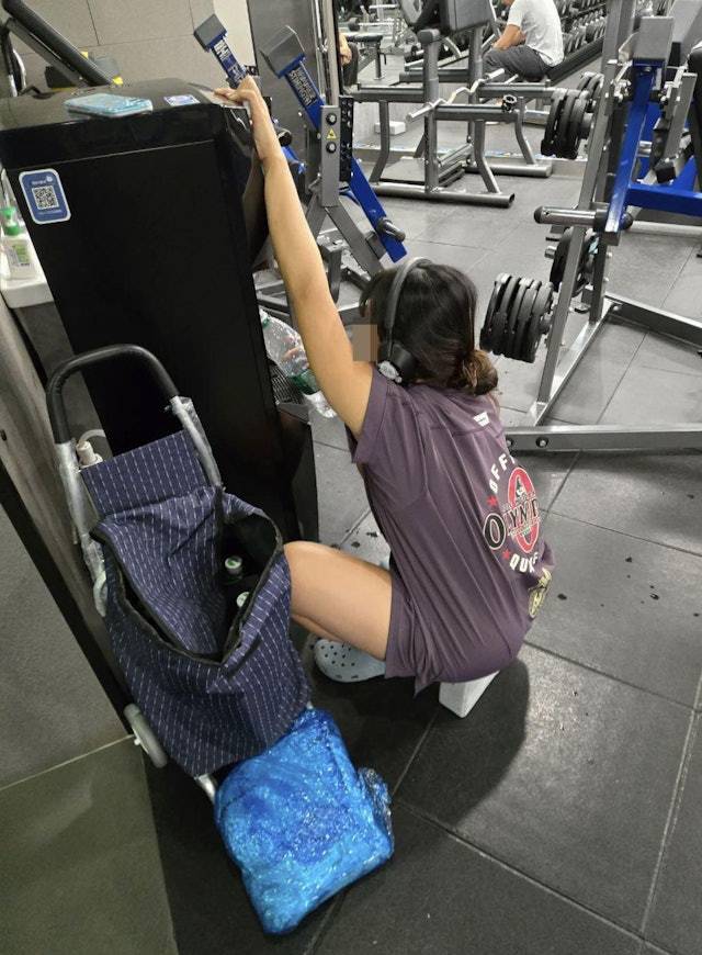 健身中心 網民討論 (圖片來源:Threads)