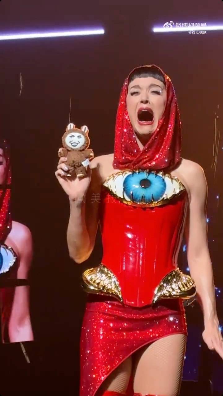 katy perry (圖片來源:微博@钱江视频)